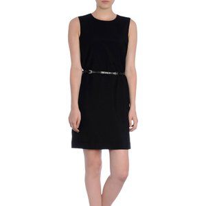 100% AUTH Dsquared2 wool mohair little black dress 40 IT